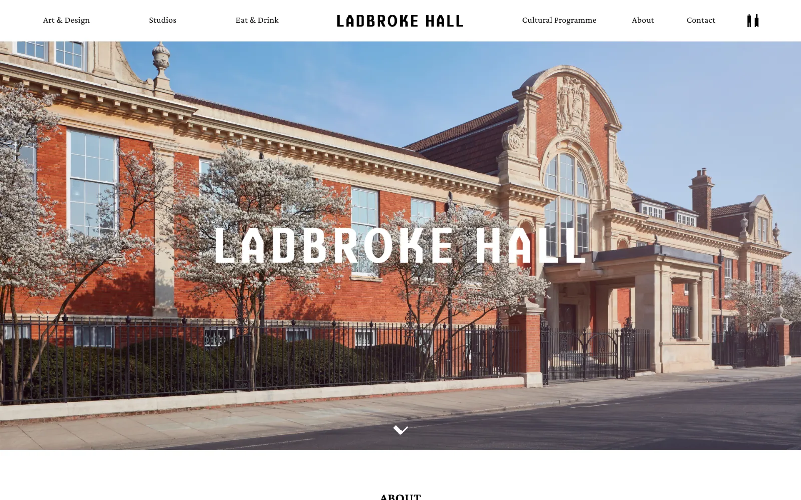 An image of the Ladbroke Hall member portal